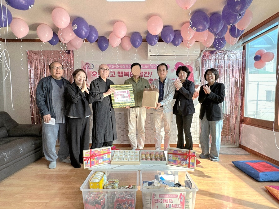 주거취약계층 주거상향 지원 사업” 입주 축하식 참석
