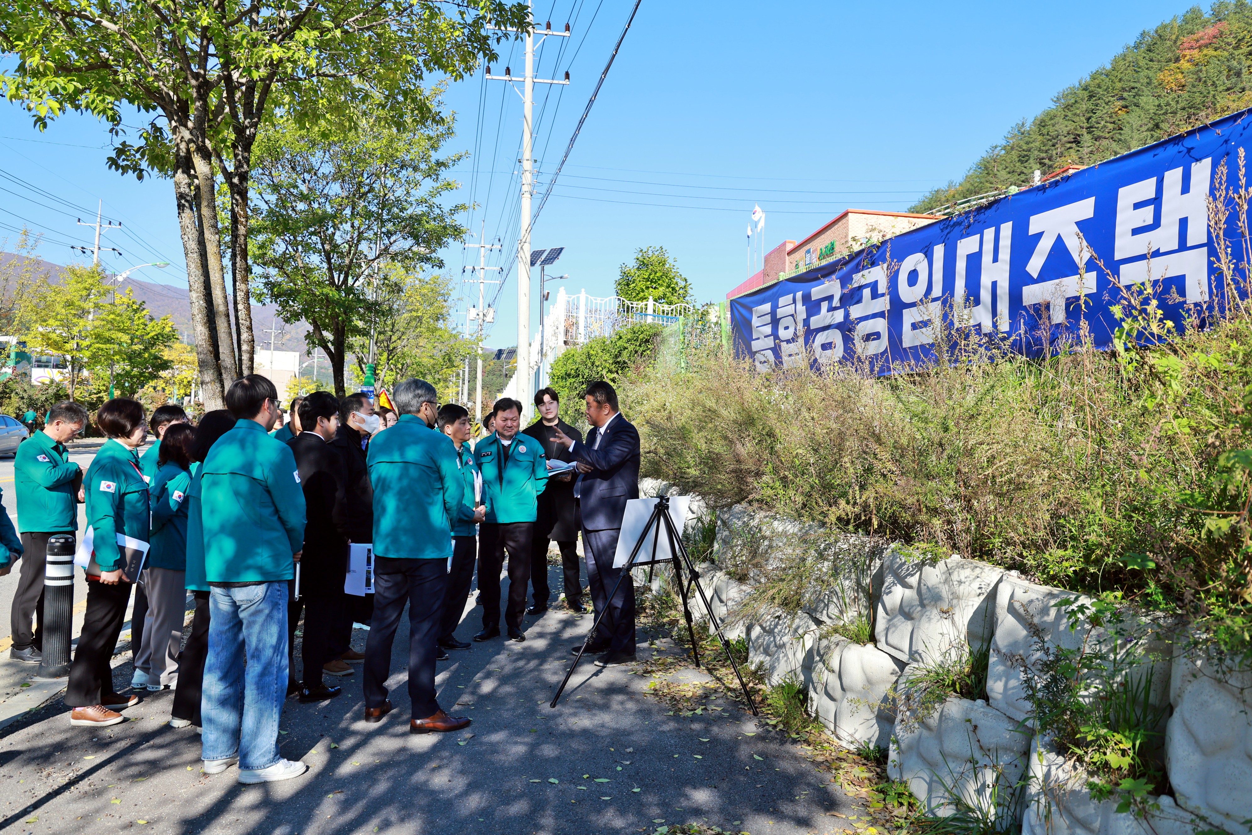 태백시, 공공산후조리원 건립 및 통합공공임대주택 조성사업 현장 점검