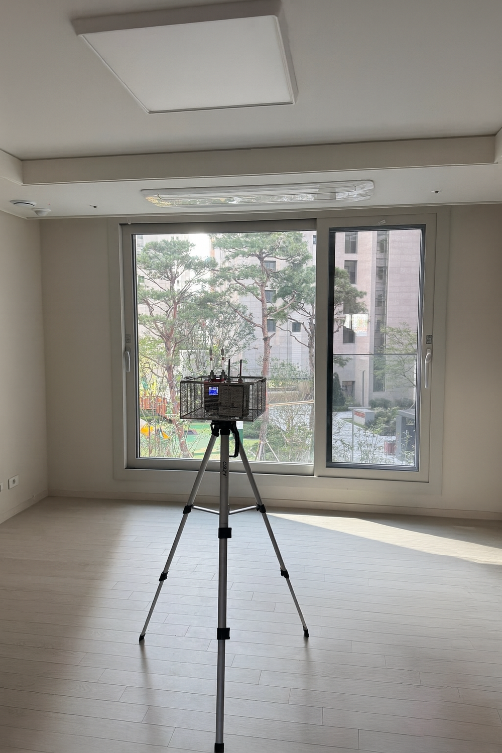 동대문구, 신축 아파트 실내공기질 오염도 검사 진행