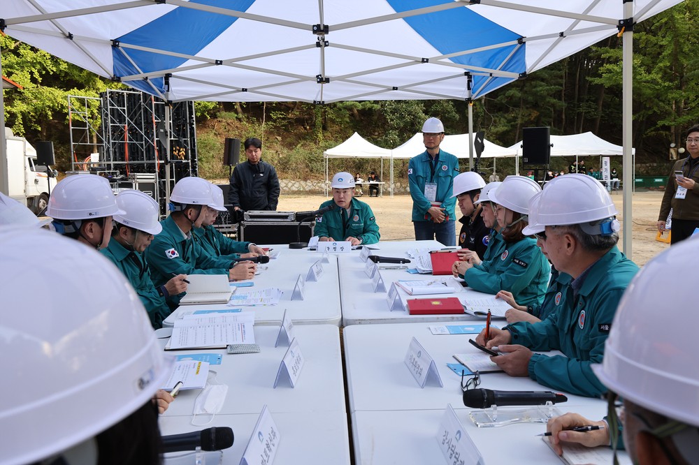 도봉산 대형산불 재난 상황 가정, 관계 기관 합동 진화 훈련