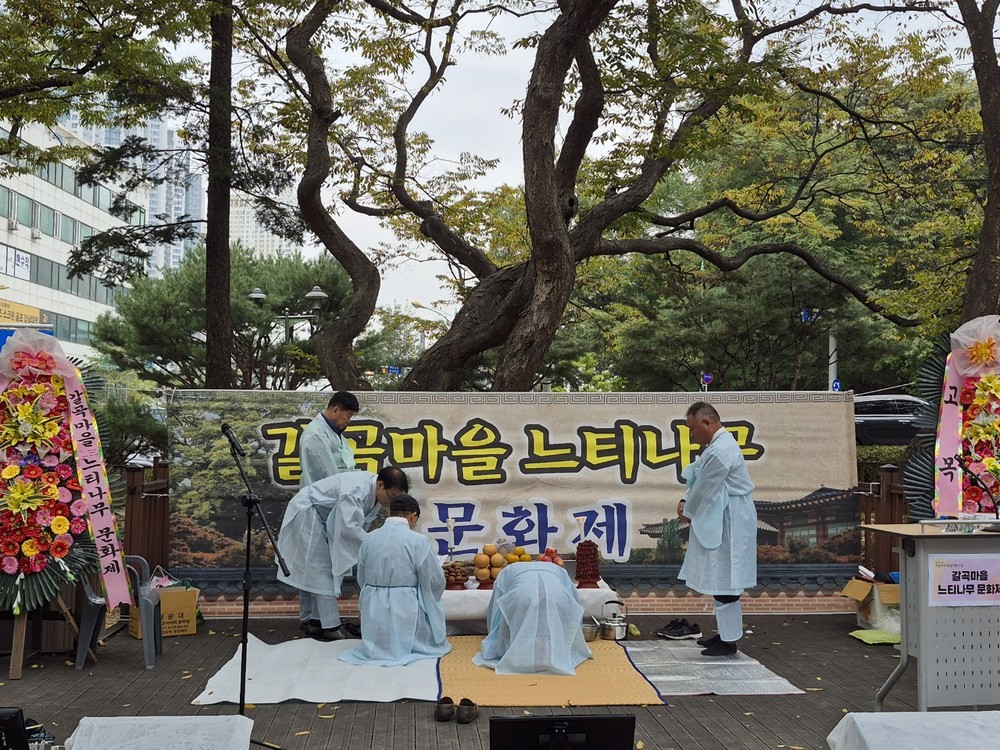 용인특례시, 주민 화합의 장 갈곡마을 느티나무 문화제 개최