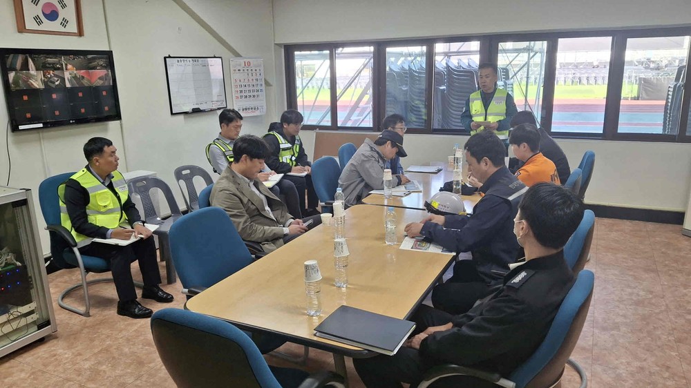 밀양시, 제36회 경상남도생활체육대축전 행사장 안전점검 실시