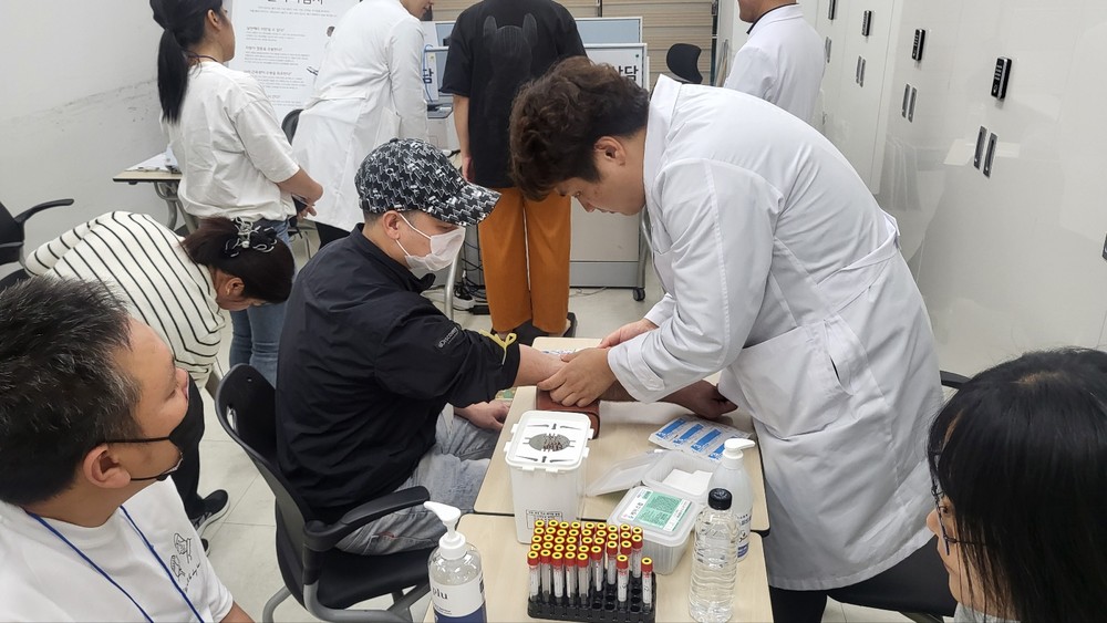 나주시보건소, 외국인 근로자 대상 감염병 예방검사 시행