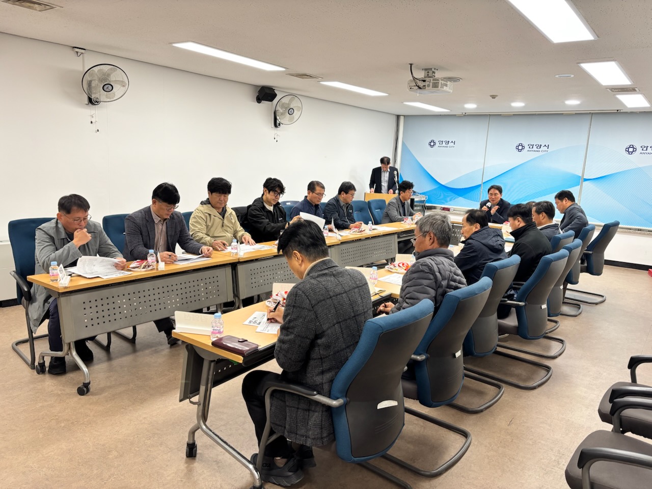 안양시, 건축공사장 지역경제 활성화 관련 간담회 개최