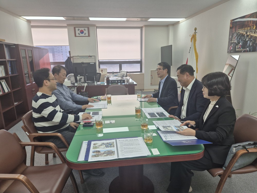 장충남 군수, 국가유산청 방문 문화유산 주요 사업 건의