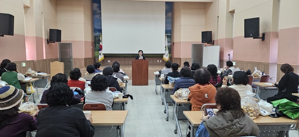 동두천시 생활개선회, 생강청 만들기 교육 실시