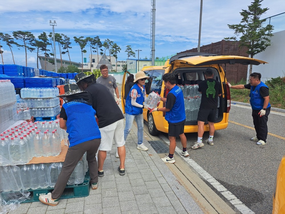 강릉시, 생수 1,060만 병 배부 마무리 단계