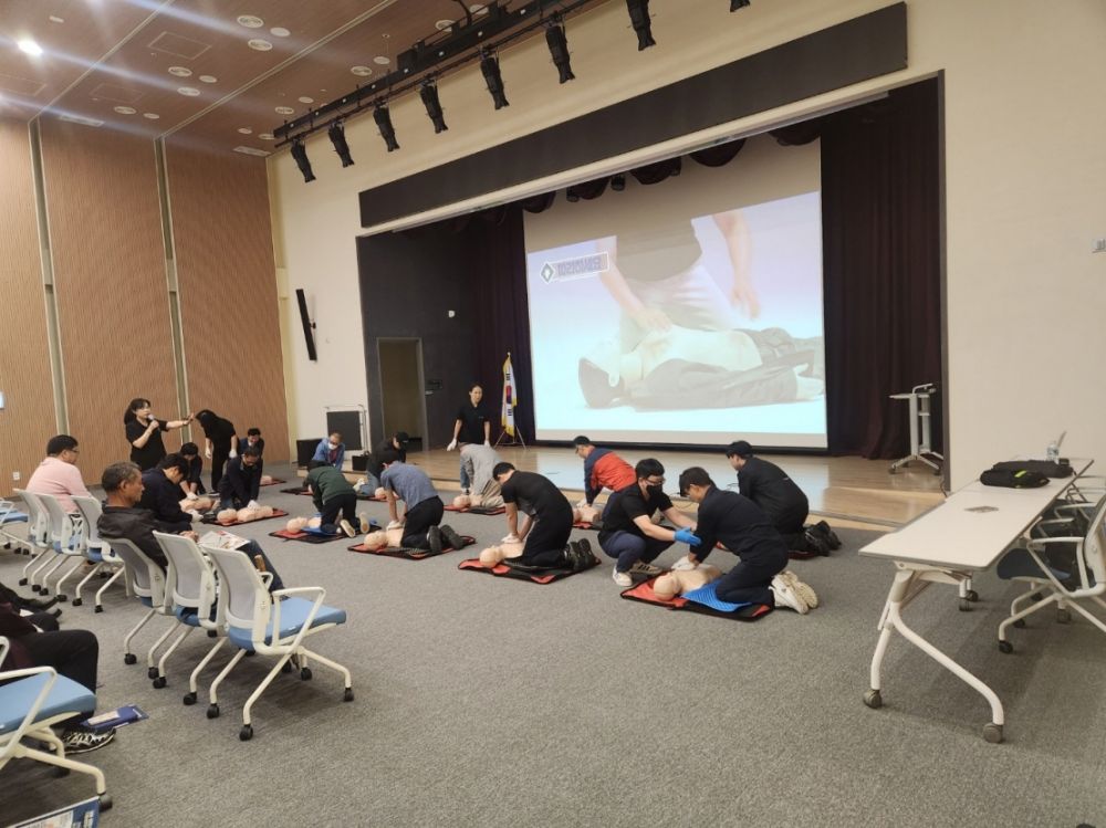 포항시 북구보건소, AED 관리책임자 응급처치 교육 성료
