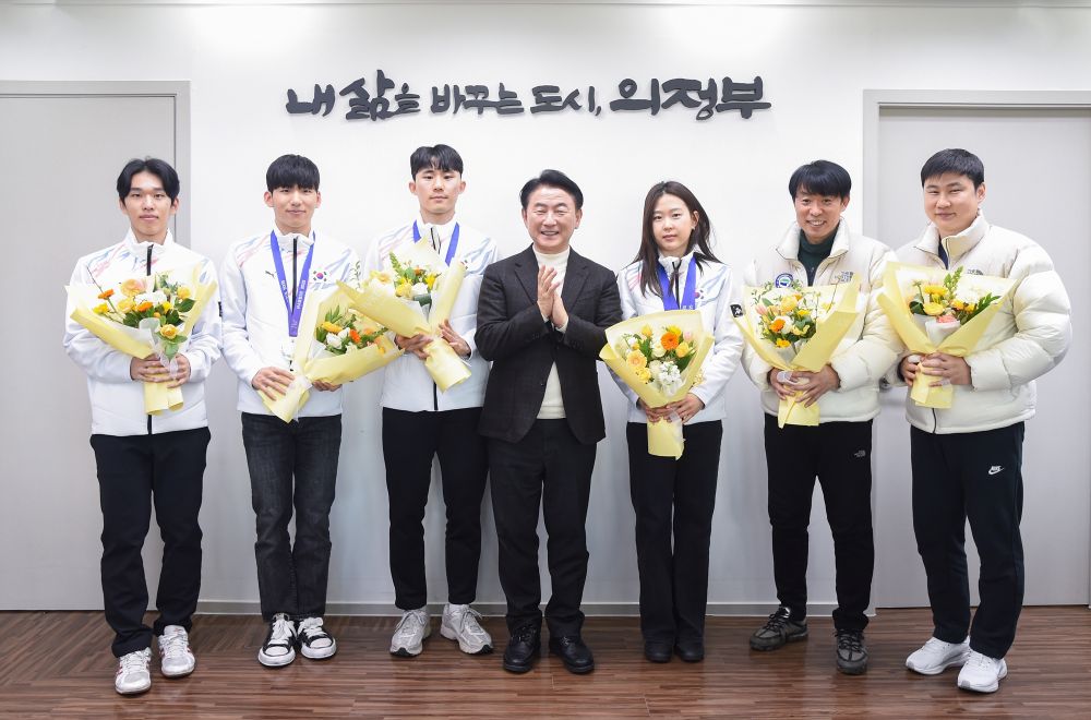 의정부시청 빙상팀, 국가대표 5명 선발…올림픽 시즌 실업팀 역대 최다