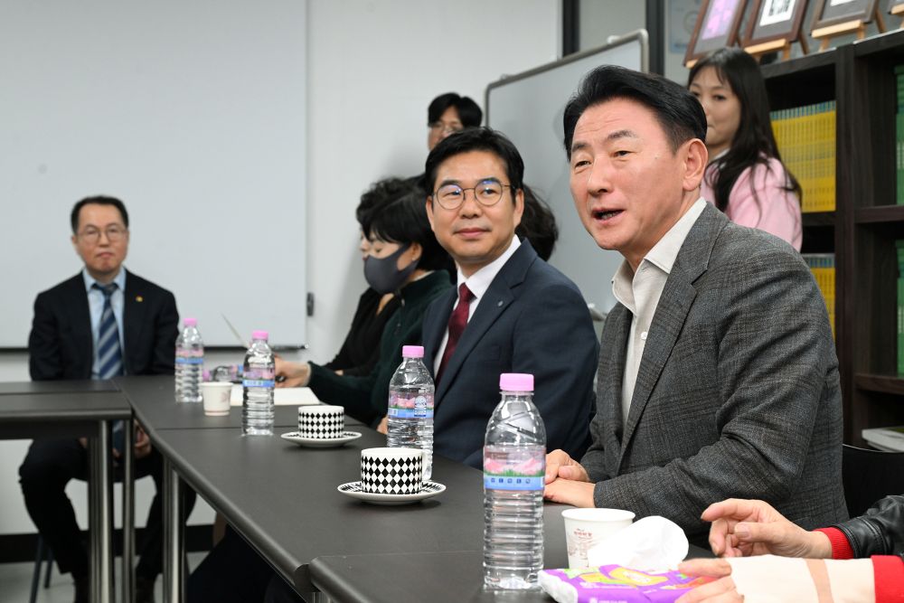 의정부시, 서정대학교 산업체 위탁 교육생 격려 방문