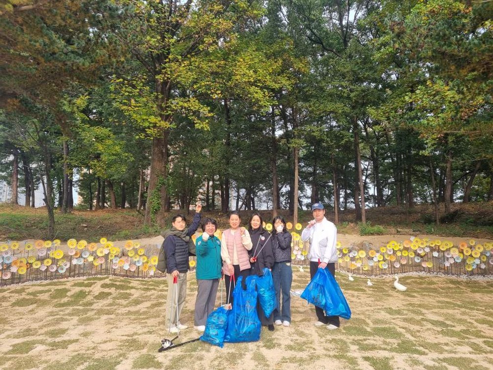 오학동, 오곡나루 축제 맞이 환경정화 활동 실시
