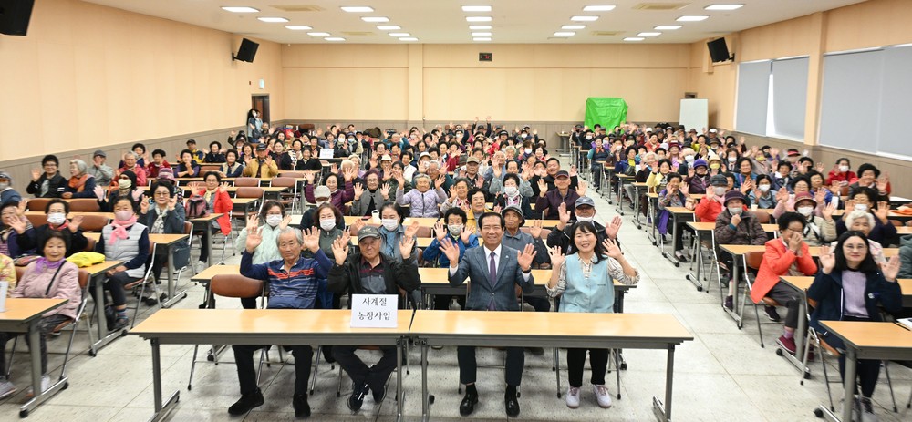 거창시니어클럽, 노인 일자리 참여자 간담회 개최