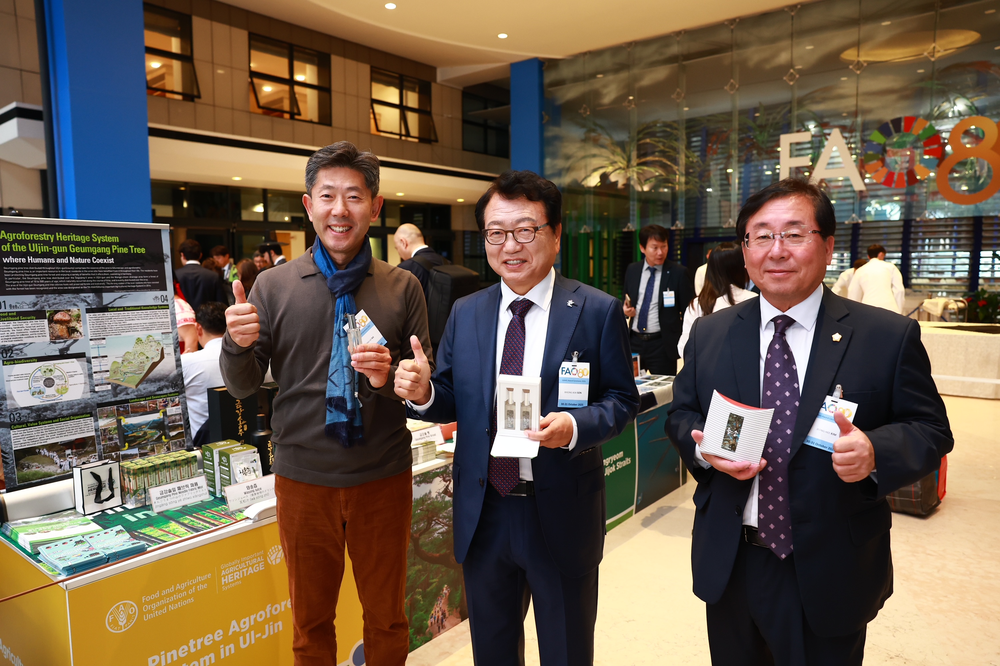 울진금강송산지농업, FAO 세계중요농업유산 등재