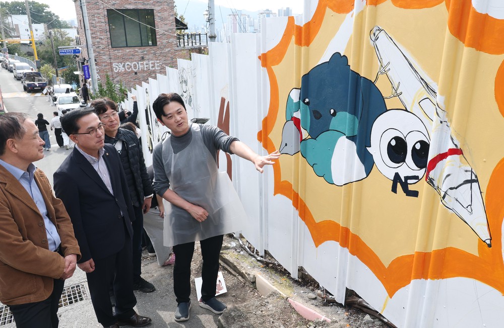 대전 동구 대동, 골목이 미술관으로… 하늘마을 ‘벽화거리’ 재탄생