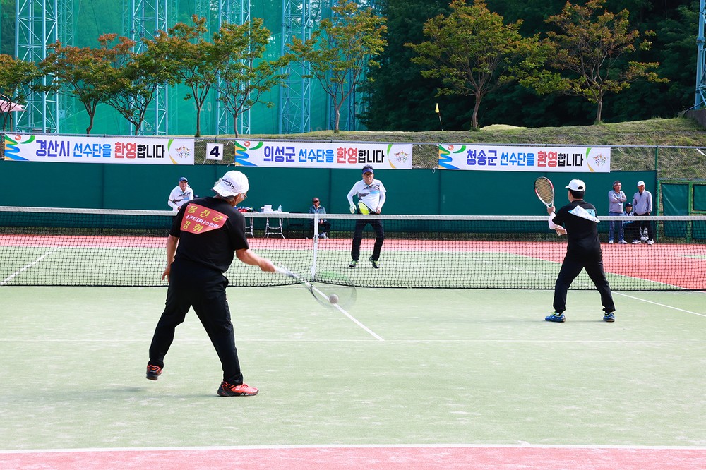 울진군 선수단 2025 경북어르신생활체육대회 참가