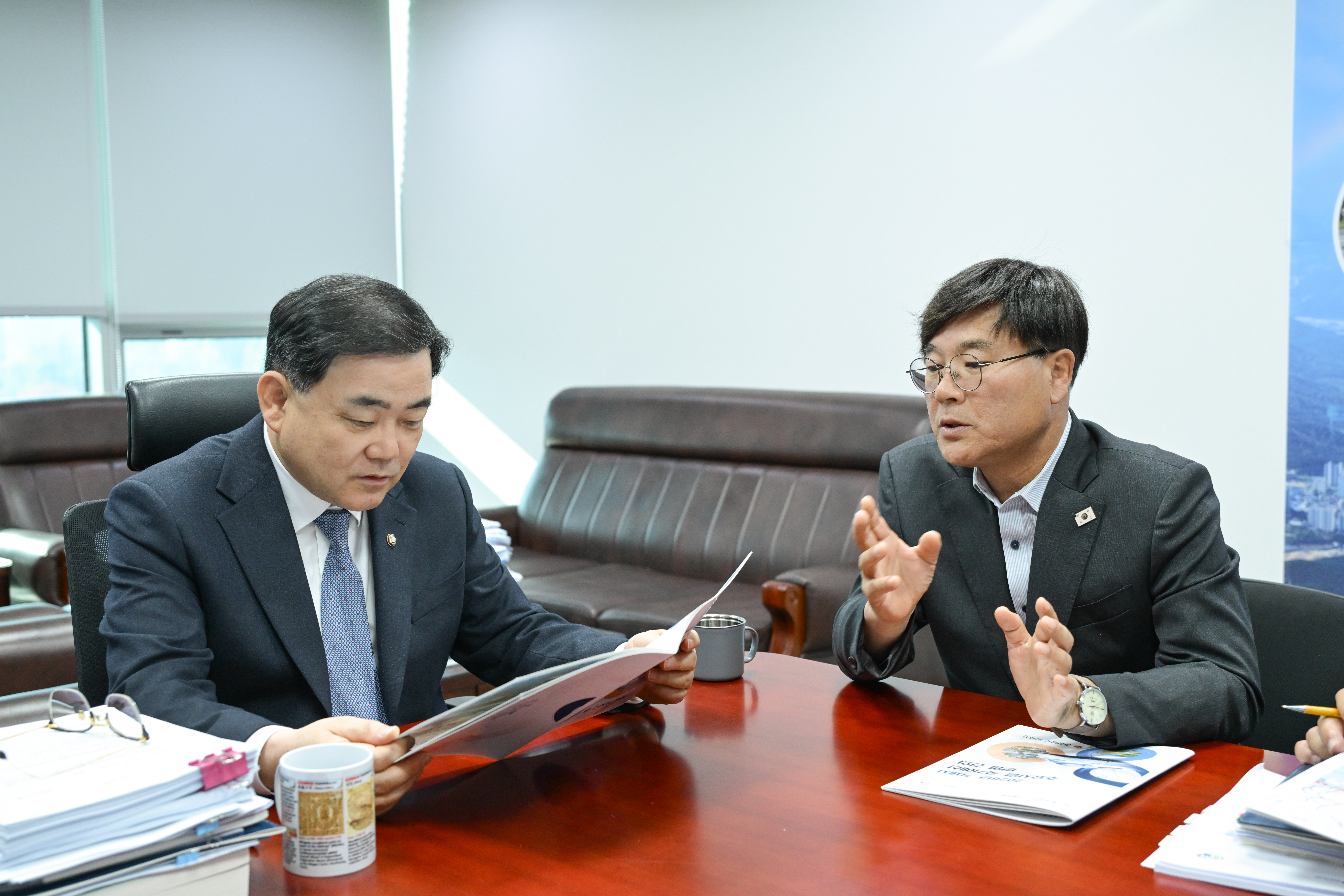 변광용 거제시장, 남부내륙철도 착공식 거제 개최를 위한 광폭 행보