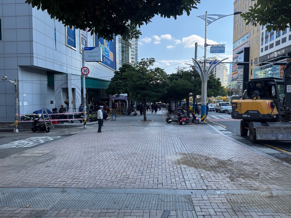 부산진구, 부전역 일원 불법 노점 정비로 도시미관 개선