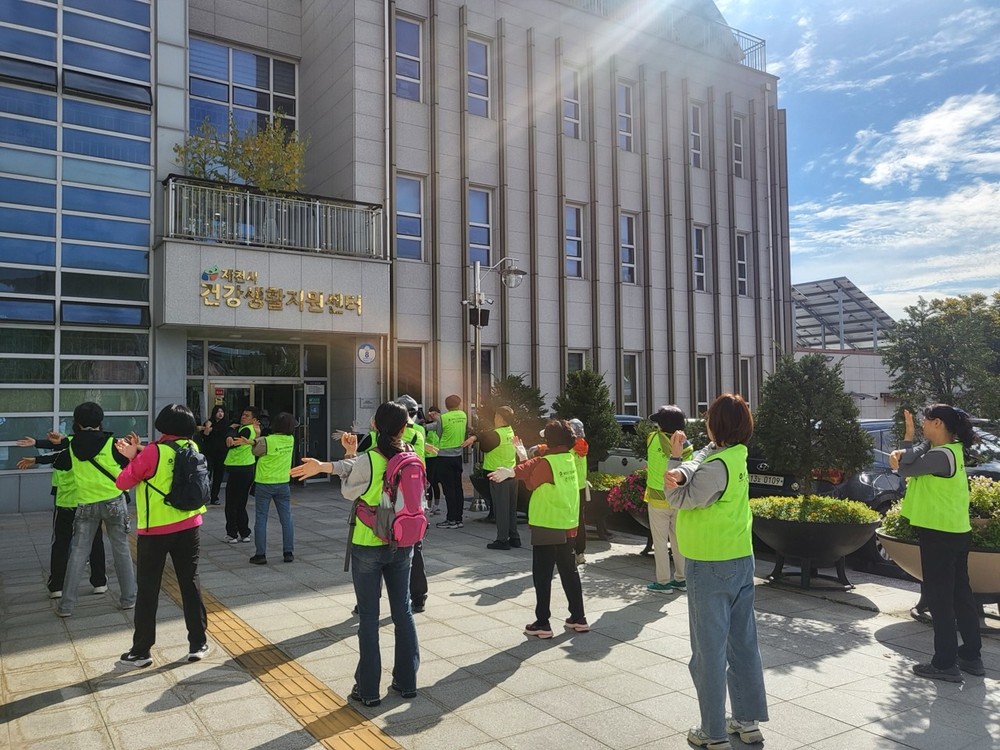 바르게 걷GO! 건강 챙기GO!