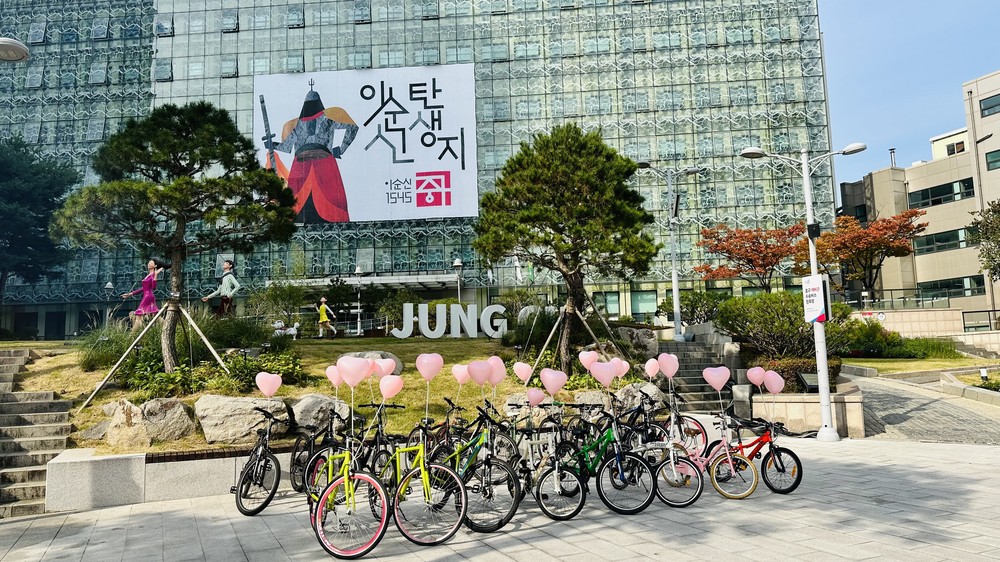 무단방치 자전거 40대가 ‘재생자전거’로 재탄생