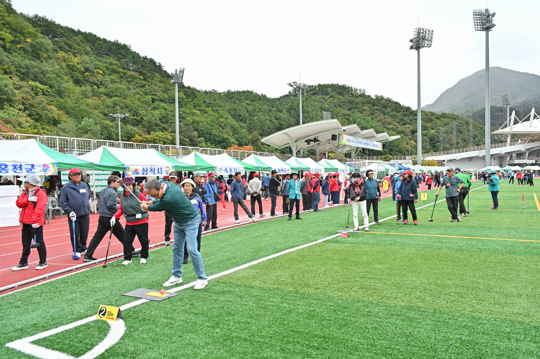 정선군, 생활체육대회 잇따라 개최 ‘강동구·강릉시와 우호 교류로 열기 더한다’