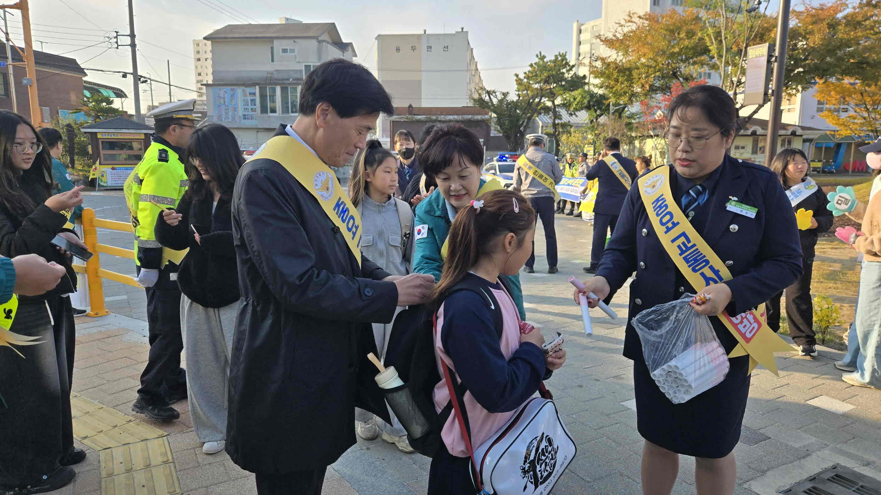 밀양시, 어린이 보호구역 교통안전 캠페인 실시