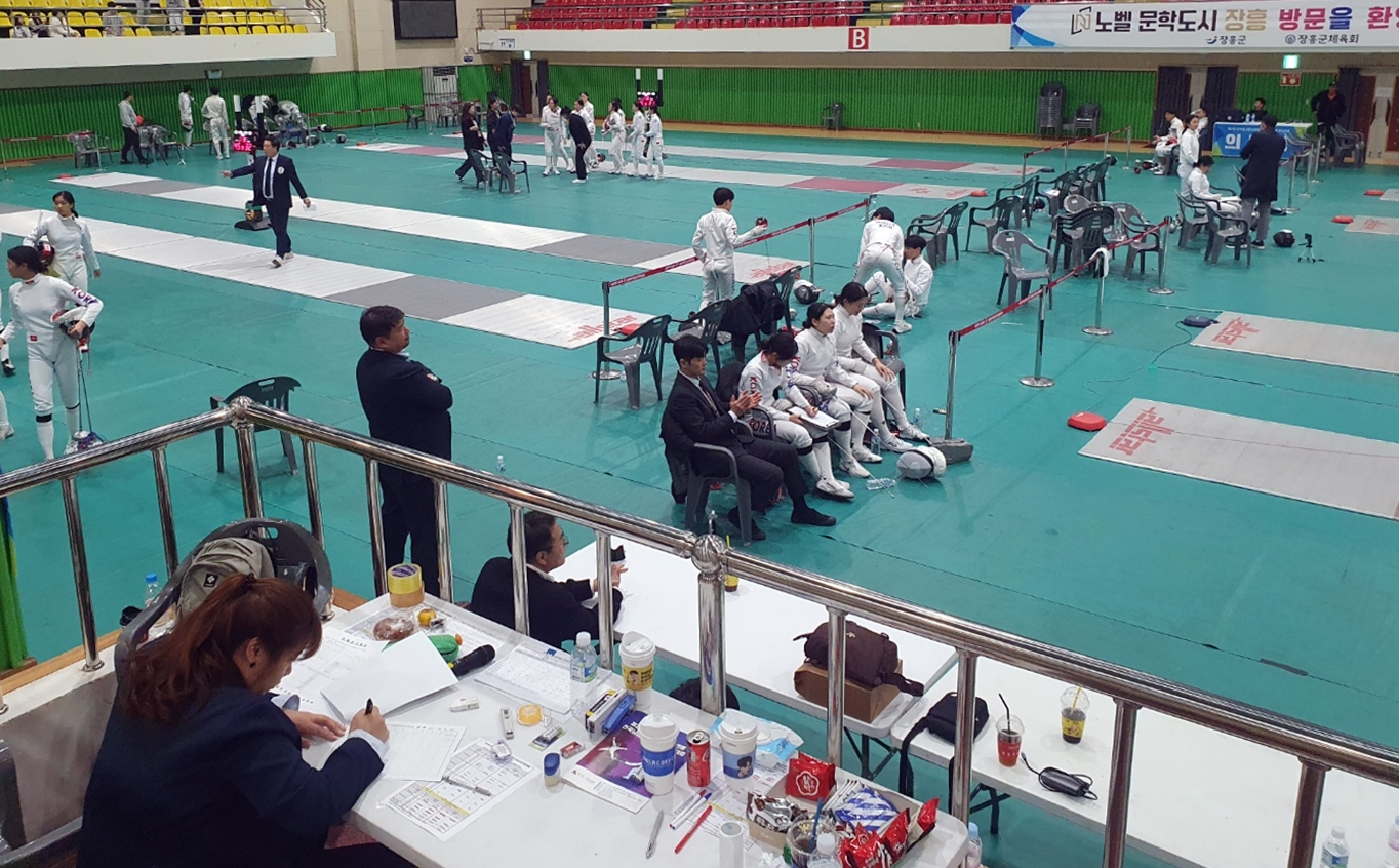 장흥군, 한국중고펜싱대회로 지역 경제 활성화 도모