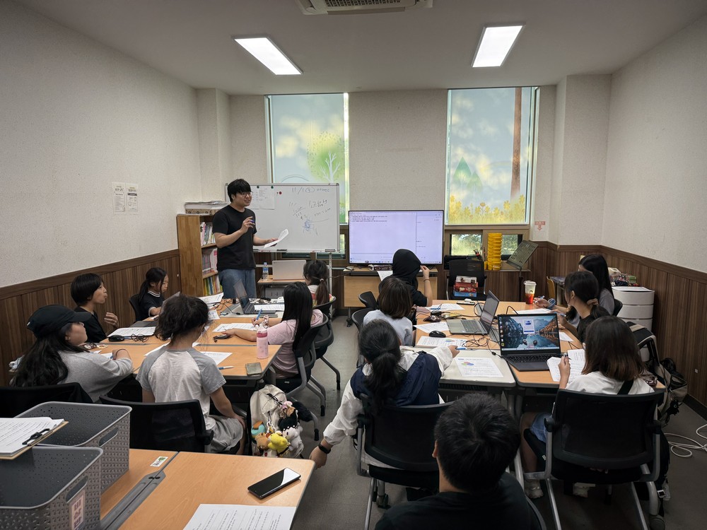 2025년 늘다솜 청소년방과후아카데미 KYWA 연계 PBL 모델 [생성형 AI와 함께하는 에코 마케터 되기 프로젝트] 진행