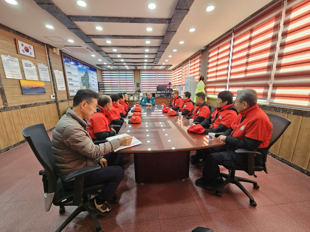 합천읍, 산불감시원 직무교육 실시