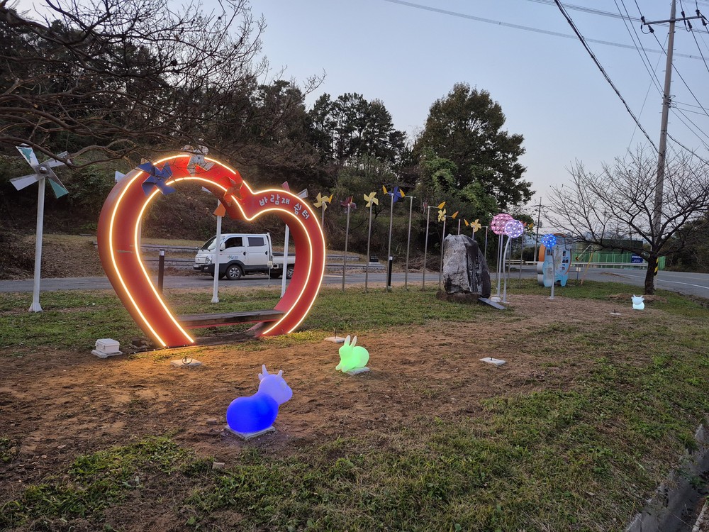 합천군 청덕면, 야간 경관조명으로 안전하고 밝은 도시 조성