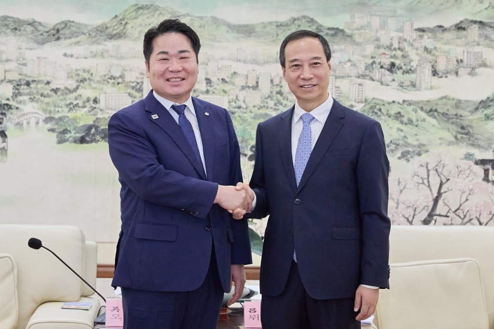 오세현 아산시장, 중국 동관시 방문…경제·산업 협력 논의