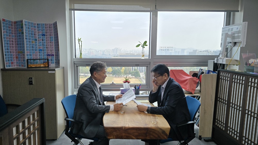장세일 영광군수, 국회 방문 역점·현안사업 국비지원 건의