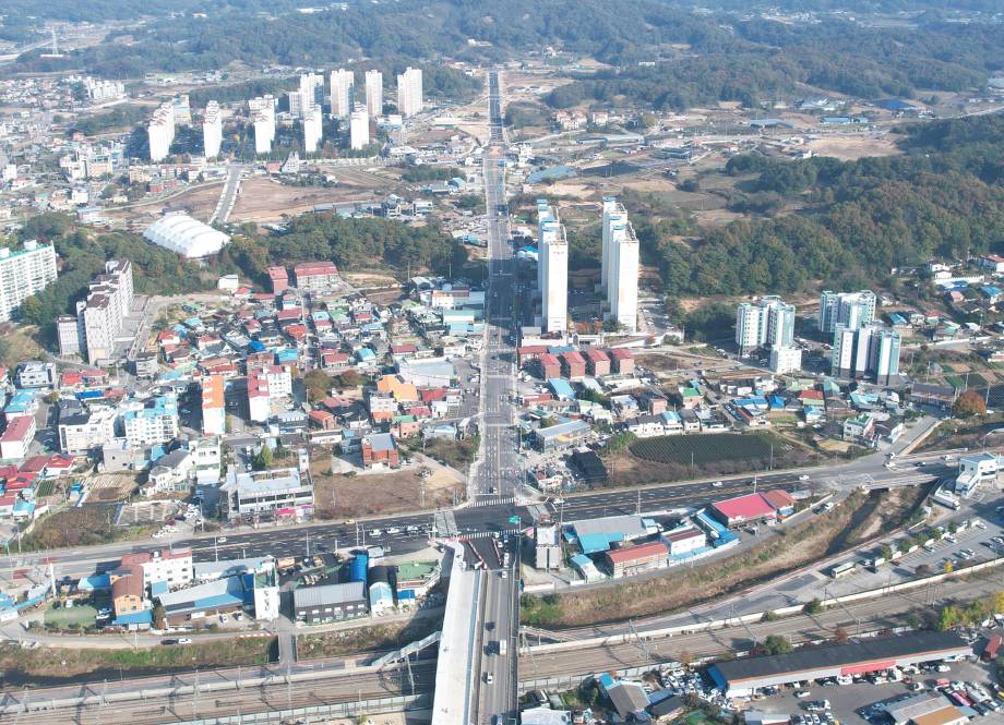 옥천군, 균형발전 앞당길 장야~상야간 도시계획도로 개통