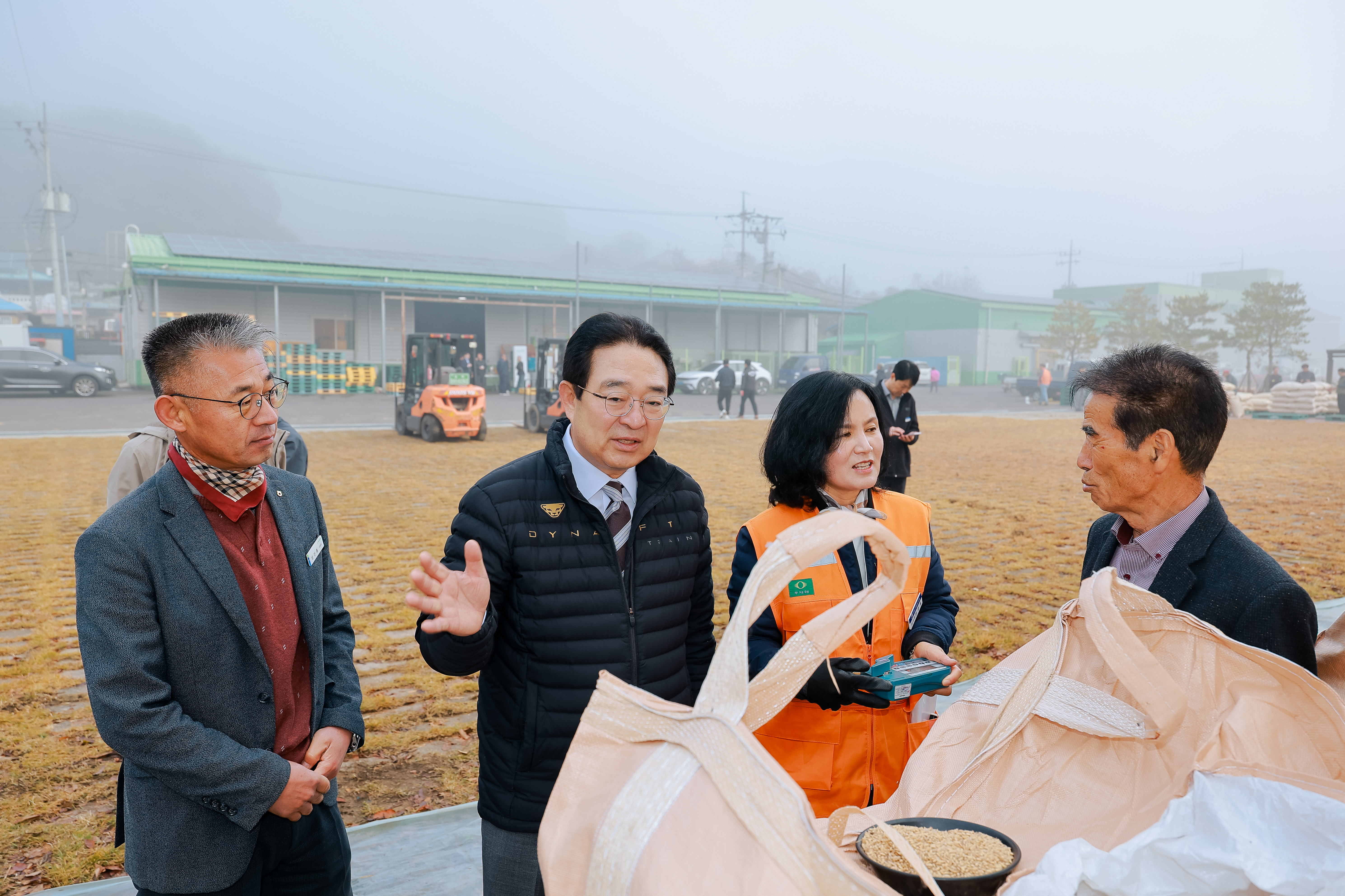 옥천군, 2025년산 공공비축미곡 매입 ‘돌입’