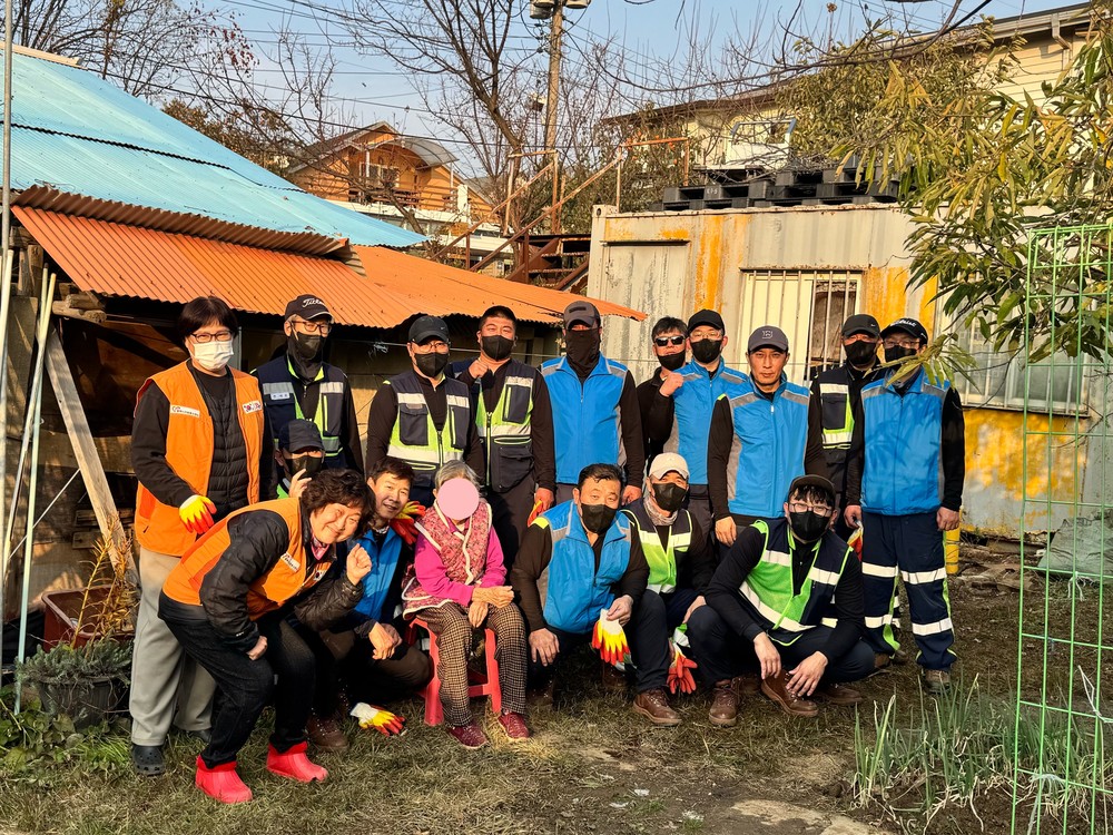 평택시 오성면 사례관리 대상 가구 월동 대비 주거환경 개선