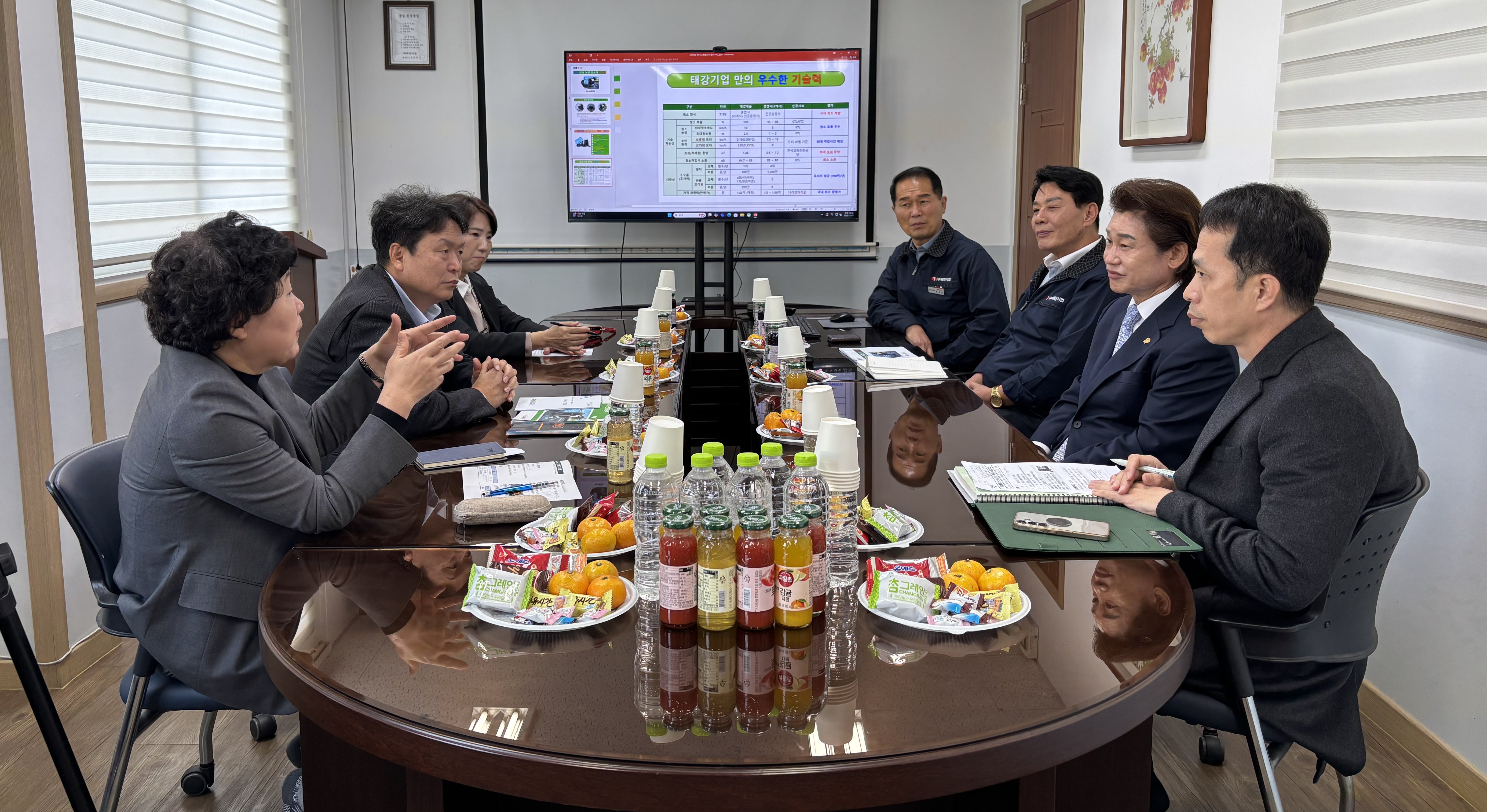 청주시 기업애로해소지원단, 제조기업 찾아 판로 지원 등 논의
