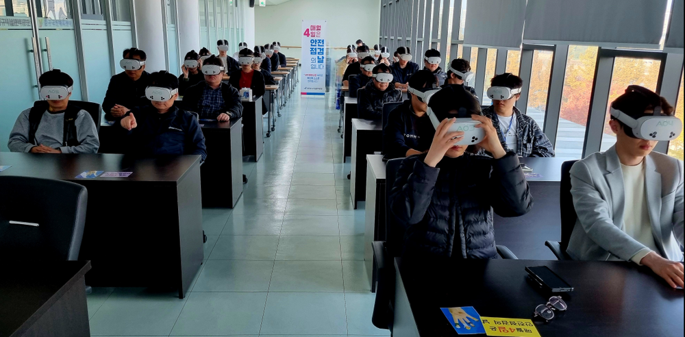 인천중구시설관리공단 ‘찾아가는 VR 교육’으로 안전에 몰입하다