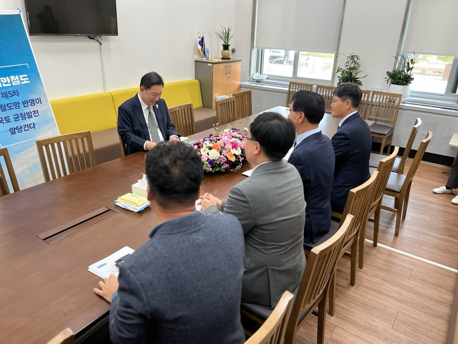 서해안철도 국가철도망 반영 등 지역현안사업 건의