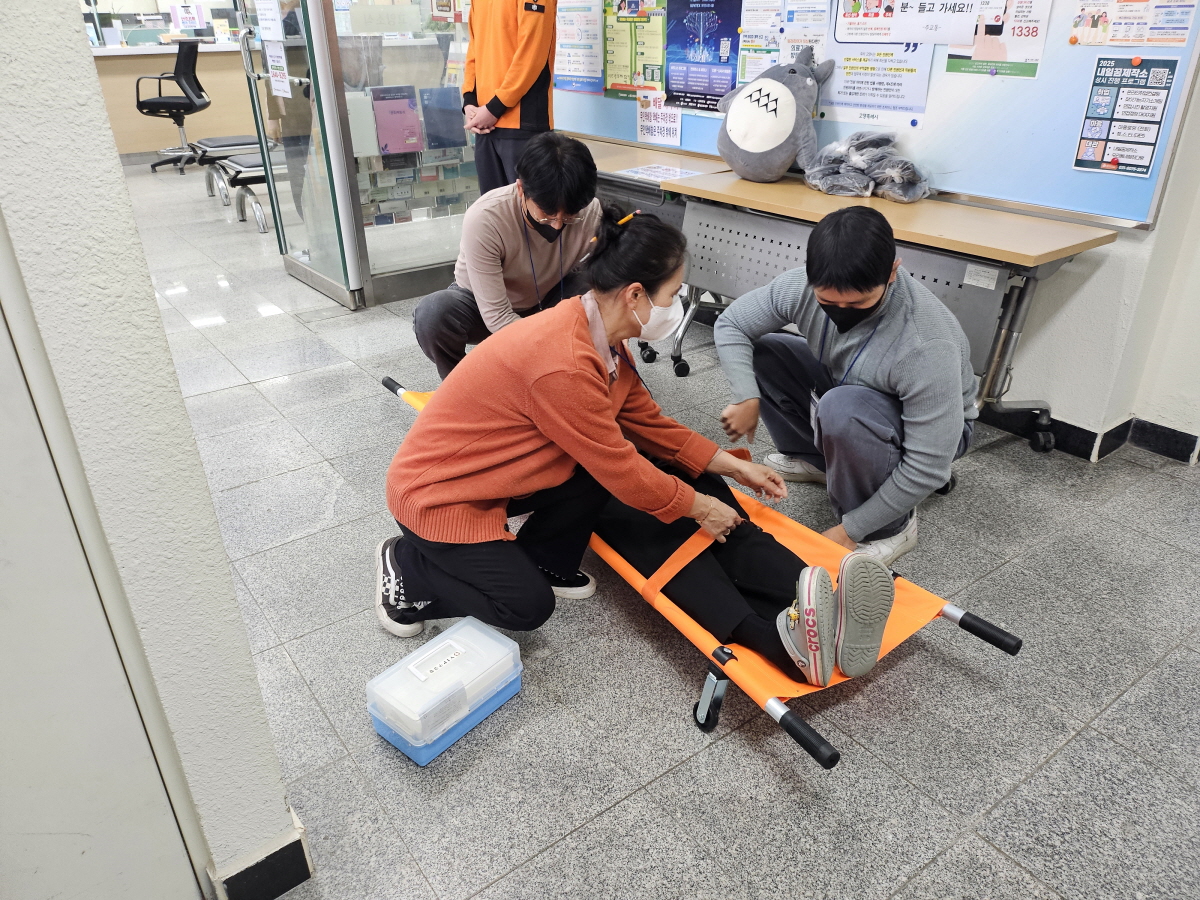 고양시 주교동, 원당119안전센터와 합동소방훈련 실시