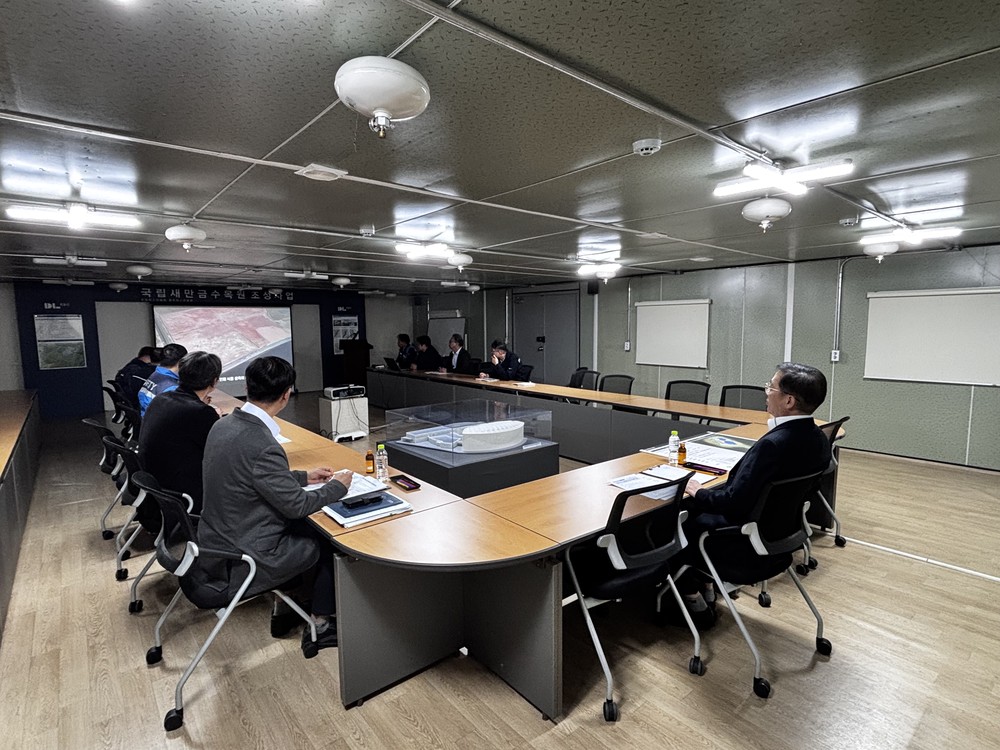 전북특별자치도 노홍석 행정부지사, 국립새만금수목원 조성 현장 점검