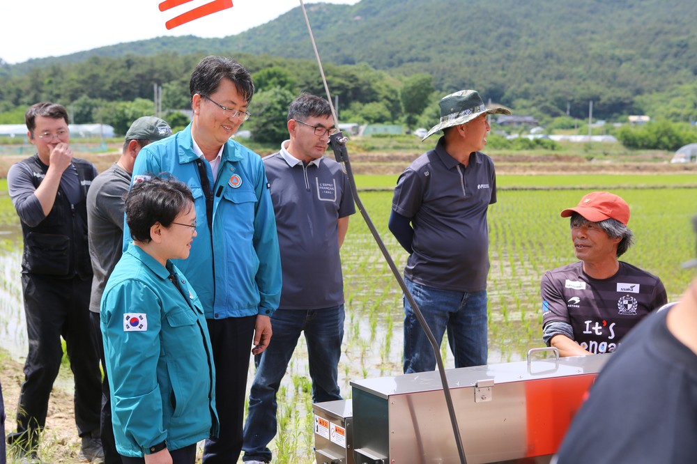 홍성군, 벼 직파재배에서 현장의 답을 찾다
