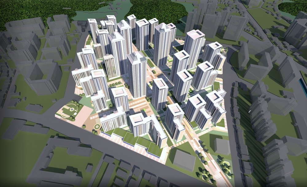 노원구 상계동 154-3 일대 재개발 사업 용적률 285%, 최고 39층, 4,591세대 대규모의 명품 주거 단지로 탈바꿈 예정