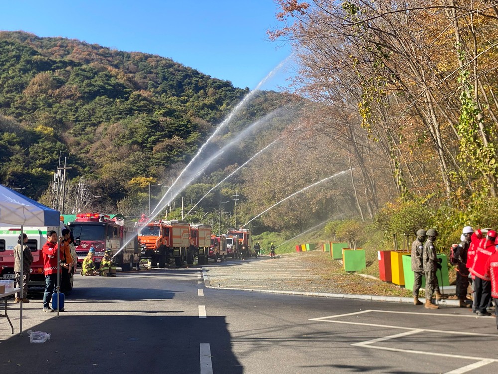 광주시, 너릿재서 합동 ‘산불 진화 훈련’