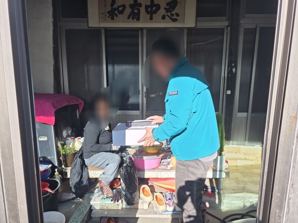 증산면, 『온기에 온정을 피우다』 사업 실시