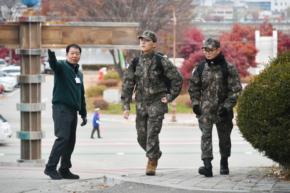 포사격 소리까지 멈춘 수능일, 한마음으로 화천 수험생 응원