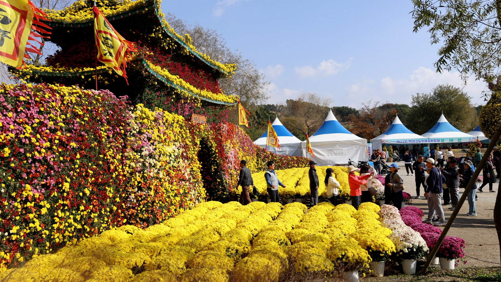 제22회 백제고도부여국화축제, 성황리 마무리