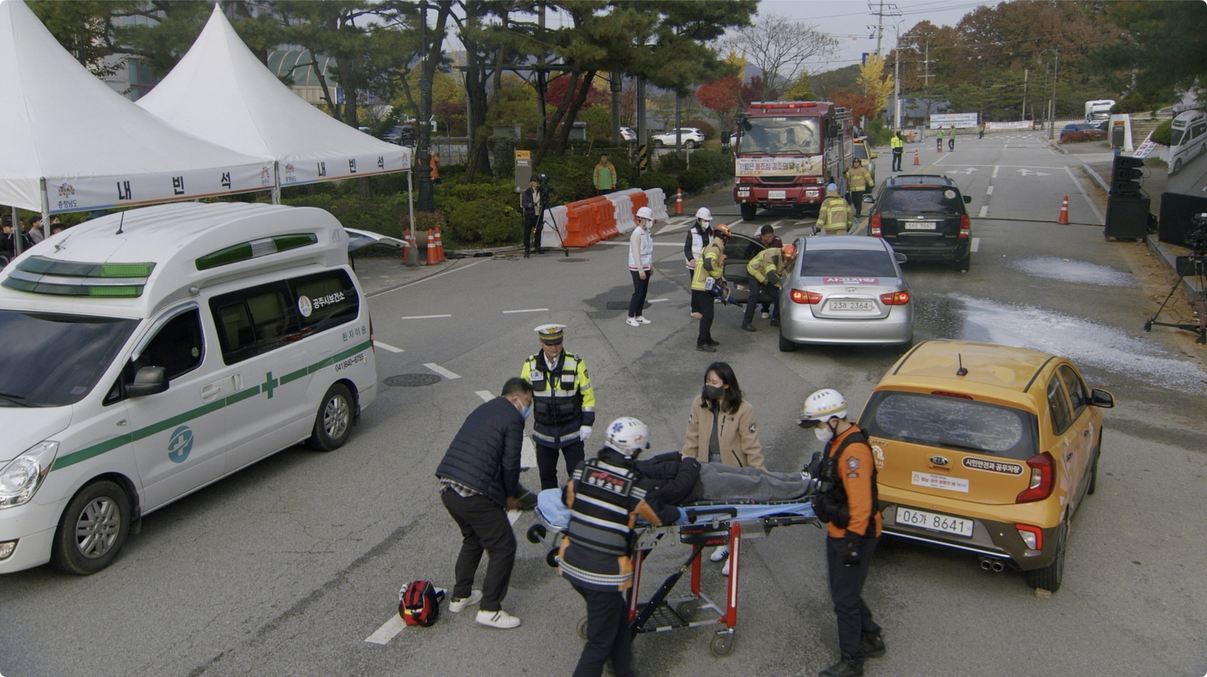 공주시, 겨울철 폭설 대응 민관군 합동훈련 실시