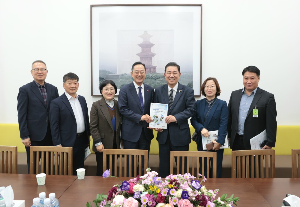 명현관 해남군수, 국회 찾아 국비확보 총력전