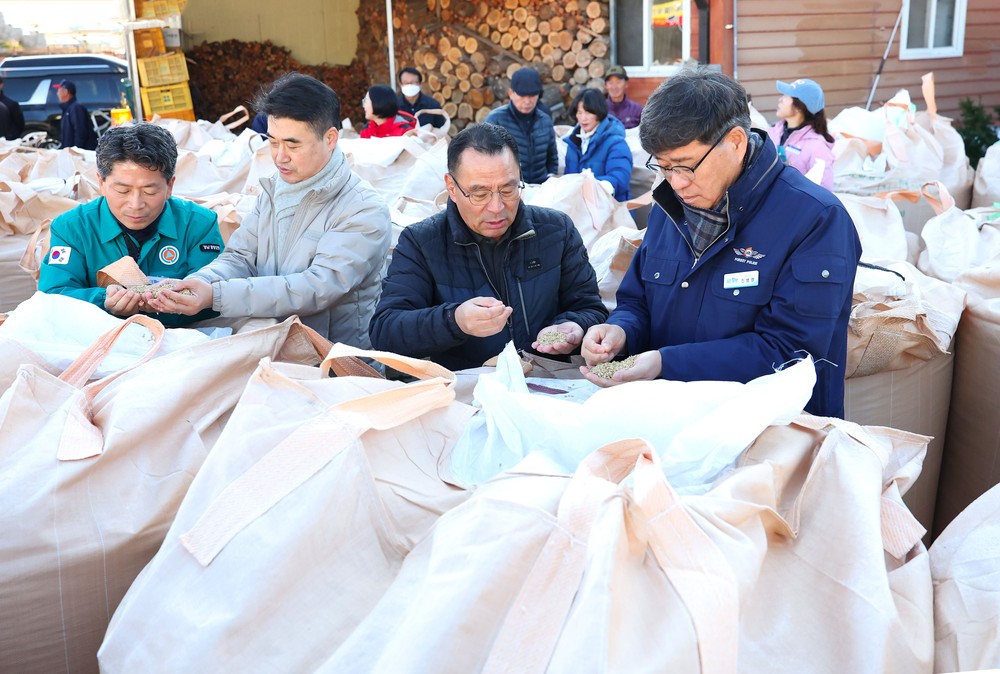 함양군, ‘2025년산 공공비축미 건조벼’ 첫 매입 시작