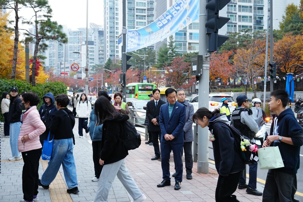이승로 성북구청장, 2026학년도 대학수학능력시험 수험생 응원