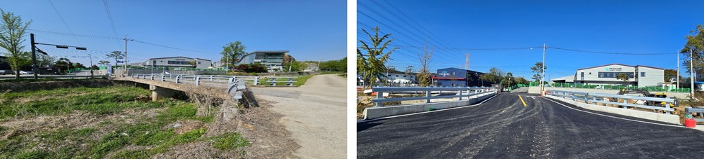 용인특례시 처인구, 이동읍 예지교 확장공사 준공